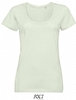 Camiseta Mujer Metropolitan Sols - Color Verde Crema